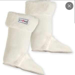STONZ Rain Boots Liners Cream